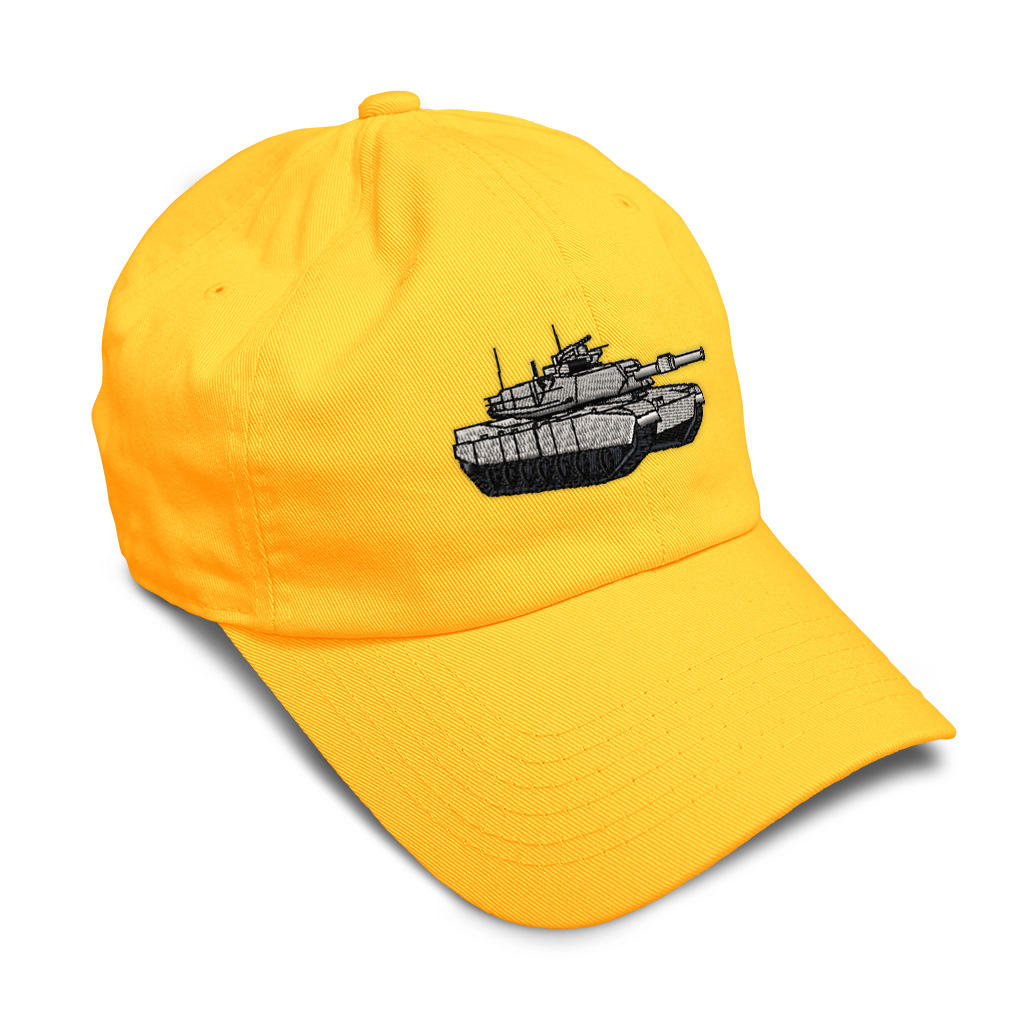 Soft Women Baseball Cap M-1 Tank Embroidery Dad Hats for Men Buckle Closure - Picture 50 of 55