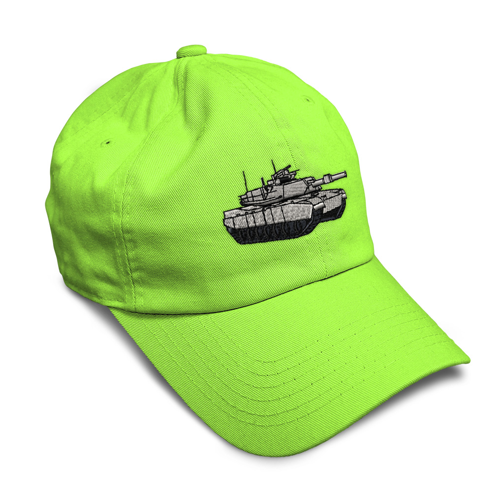 Soft Women Baseball Cap M-1 Tank Embroidery Dad Hats for Men Buckle Closure - Picture 52 of 55
