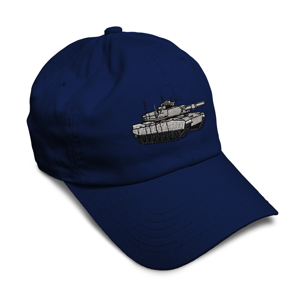 Soft Women Baseball Cap M-1 Tank Embroidery Dad Hats for Men Buckle Closure - Picture 24 of 55