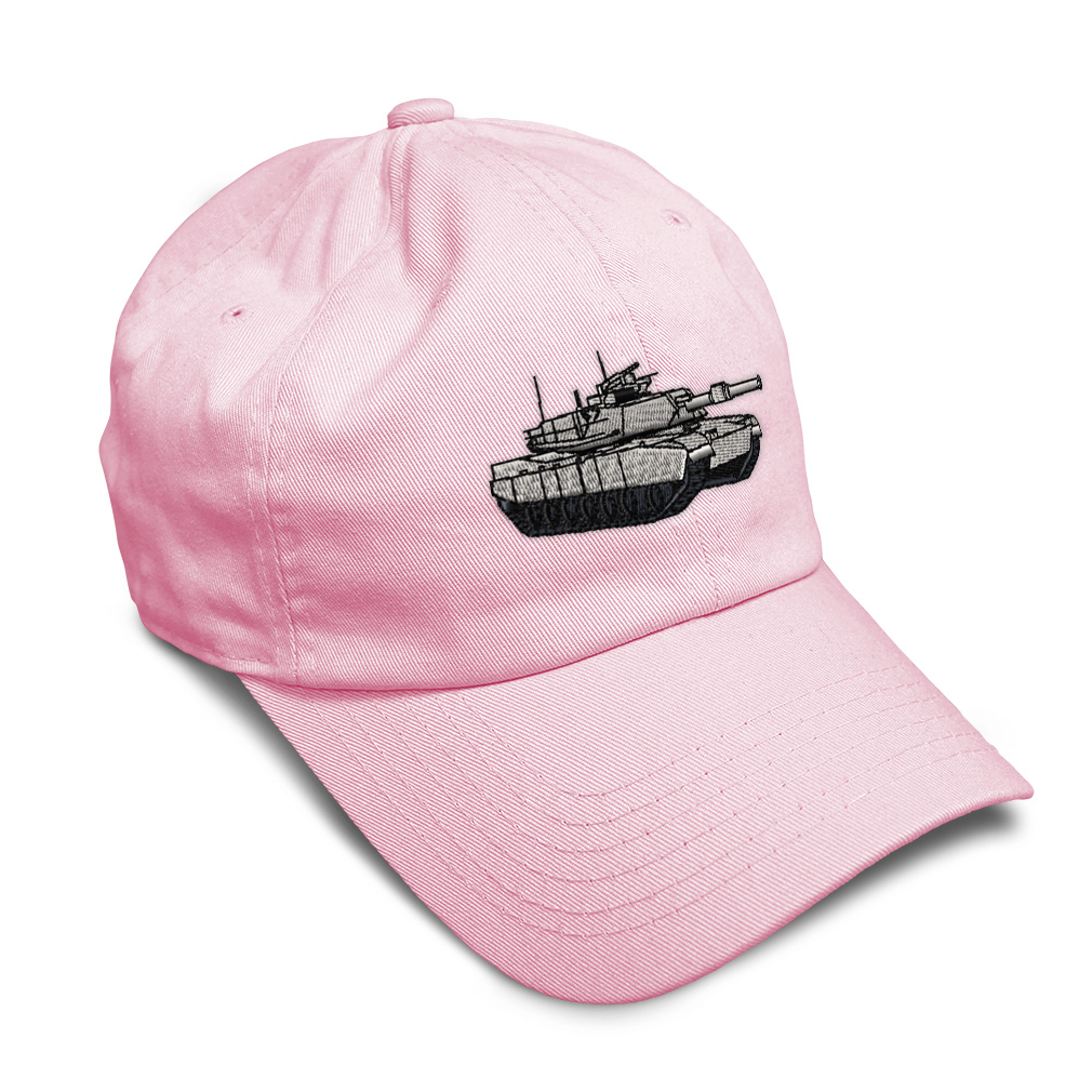 Soft Women Baseball Cap M-1 Tank Embroidery Dad Hats for Men Buckle Closure - Picture 34 of 55