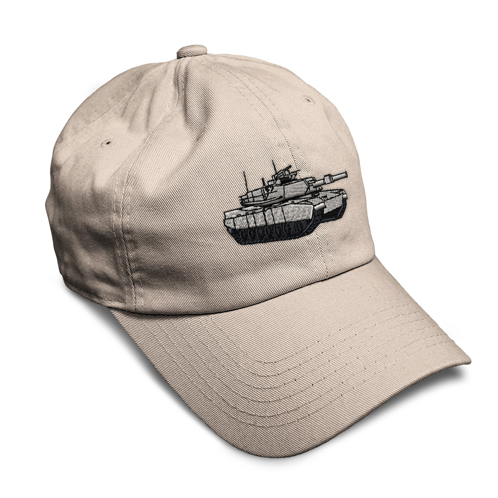 Soft Women Baseball Cap M-1 Tank Embroidery Dad Hats for Men Buckle Closure - Picture 46 of 55