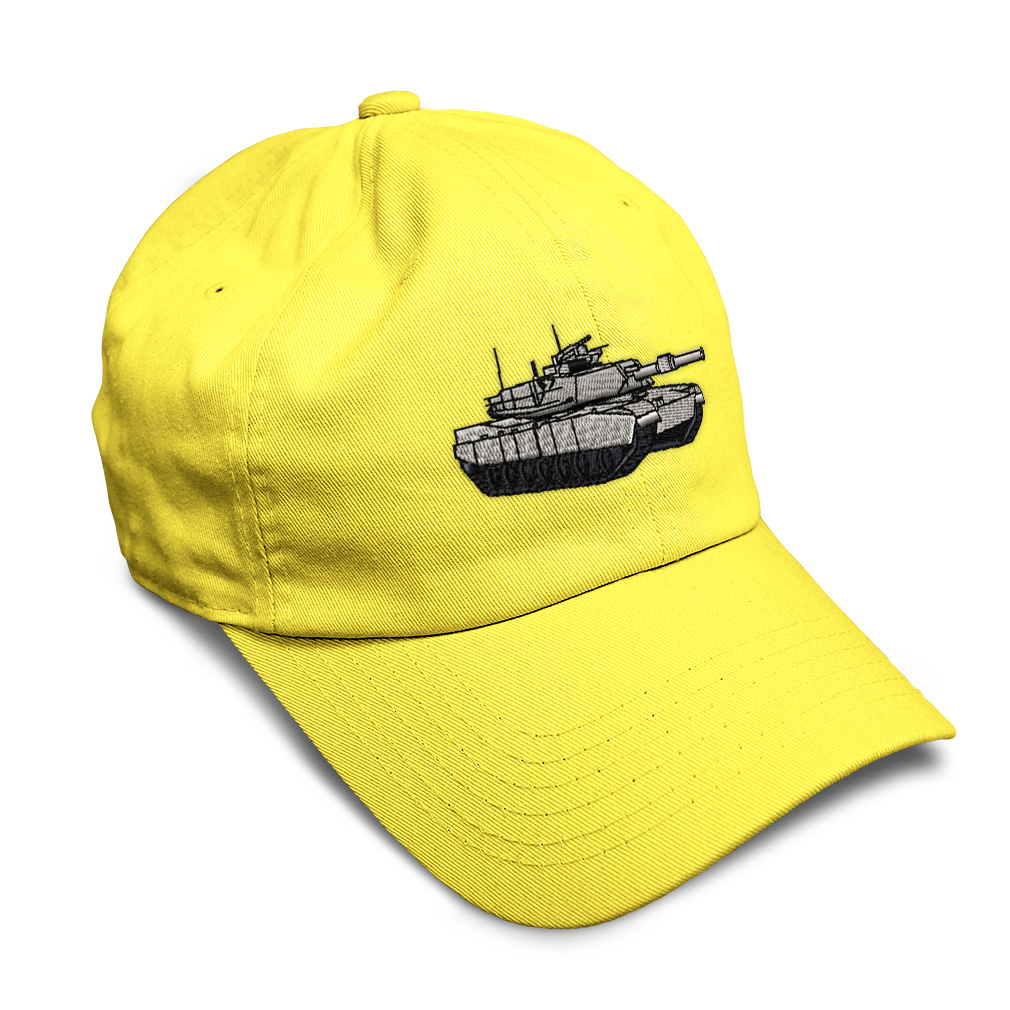 Soft Women Baseball Cap M-1 Tank Embroidery Dad Hats for Men Buckle Closure - Picture 36 of 55