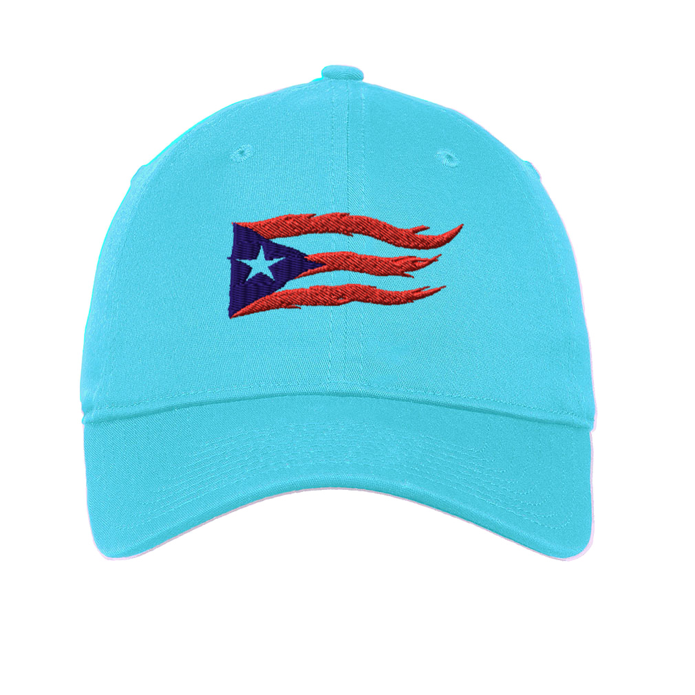 Soft Women Baseball Cap Puerto Rico Flame Flag Black Embroidery Dad Hats for Men - Picture 42 of 55