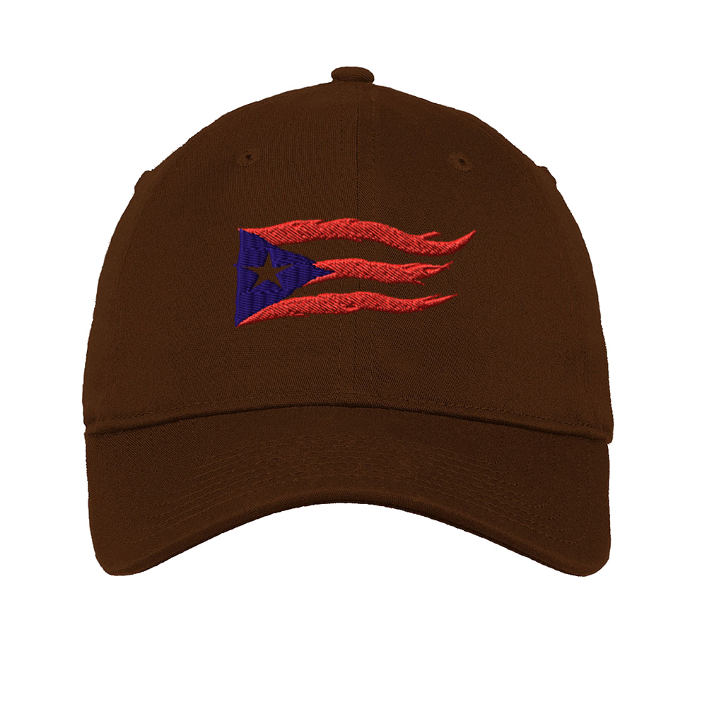 Soft Women Baseball Cap Puerto Rico Flame Flag Black Embroidery Dad Hats for Men - Picture 10 of 55