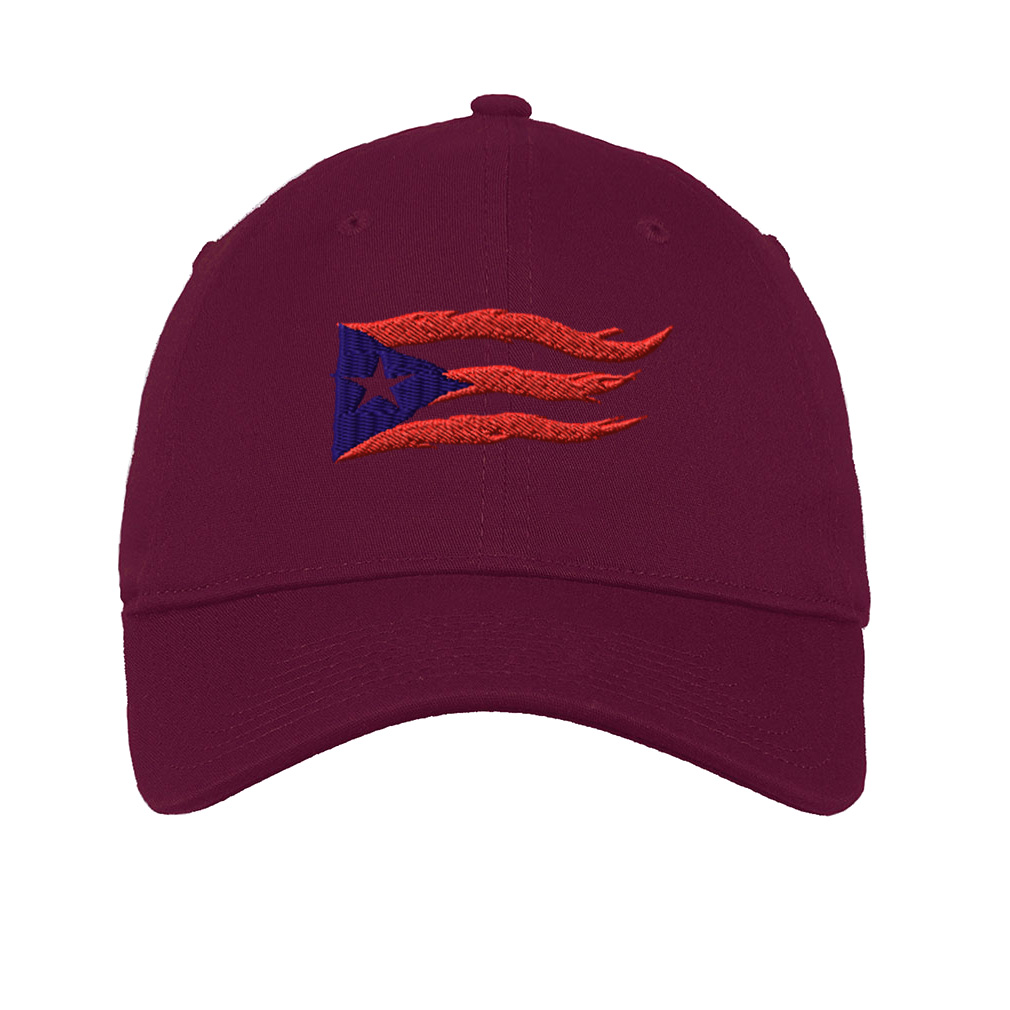 Soft Women Baseball Cap Puerto Rico Flame Flag Black Embroidery Dad Hats for Men - Picture 38 of 55