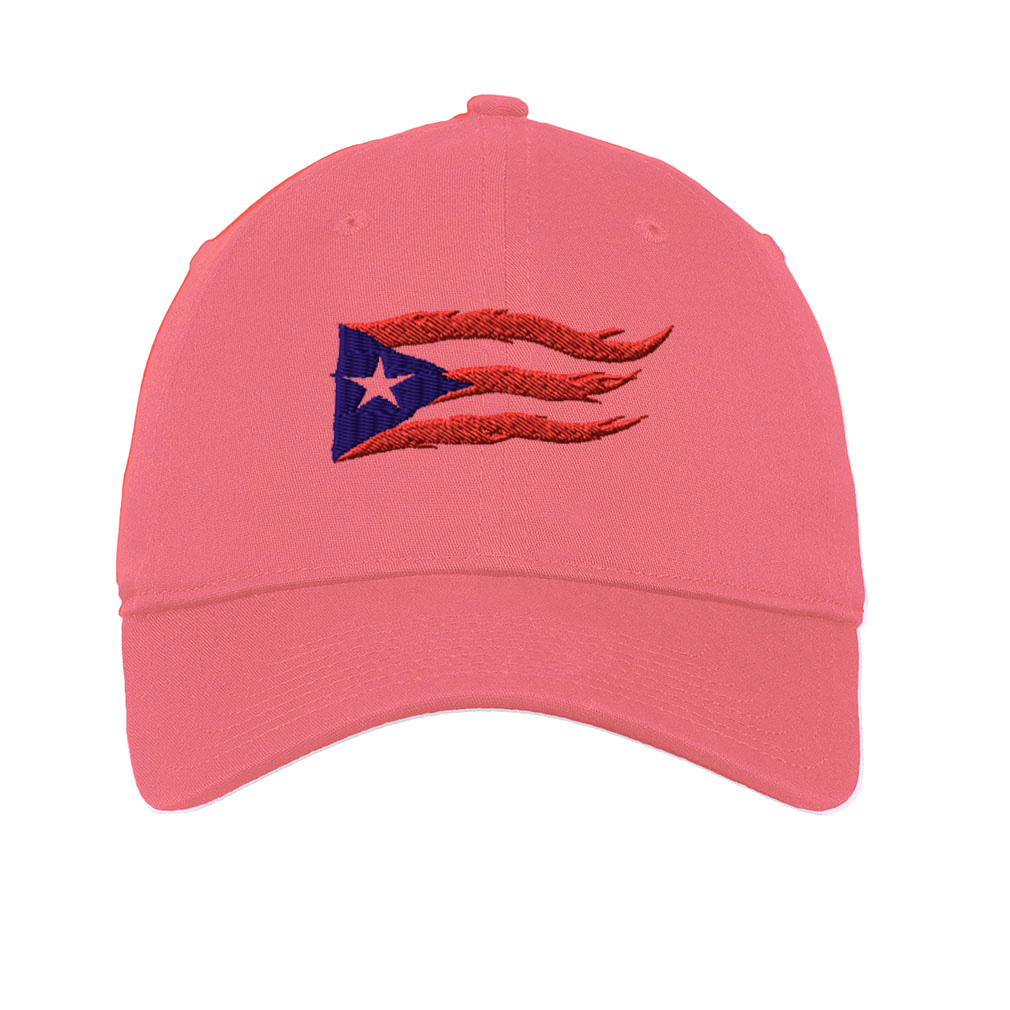 Soft Women Baseball Cap Puerto Rico Flame Flag Black Embroidery Dad Hats for Men - Picture 54 of 55