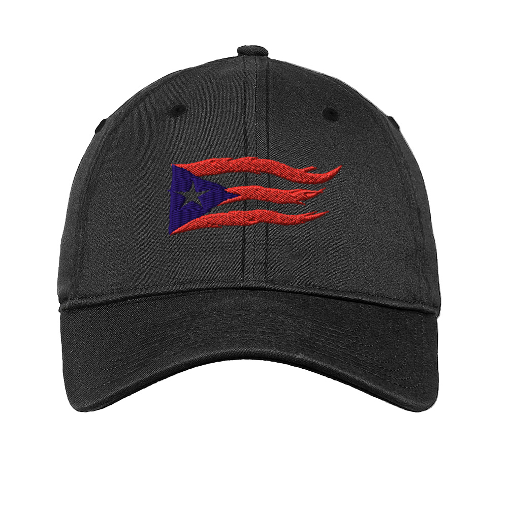 Soft Women Baseball Cap Puerto Rico Flame Flag Black Embroidery Dad Hats for Men - Picture 44 of 55