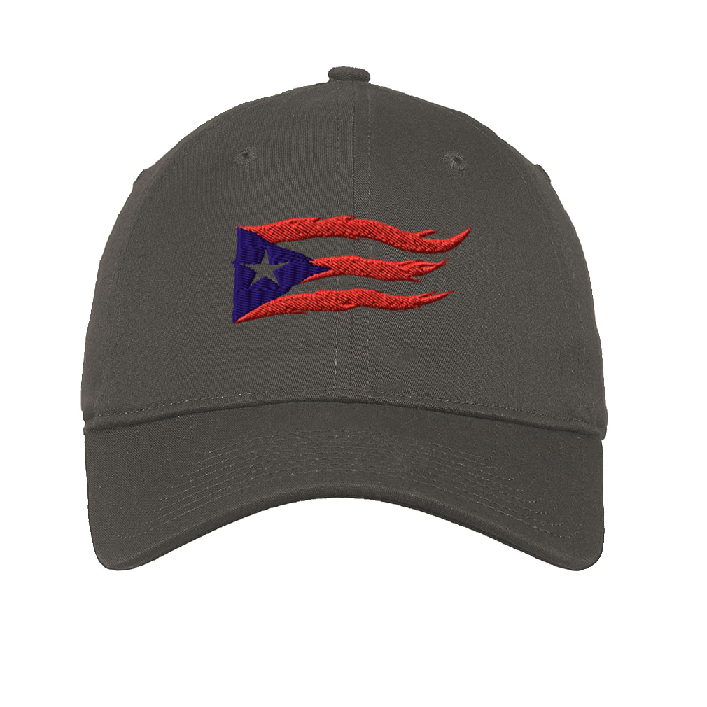 Soft Women Baseball Cap Puerto Rico Flame Flag Black Embroidery Dad Hats for Men - Picture 40 of 55