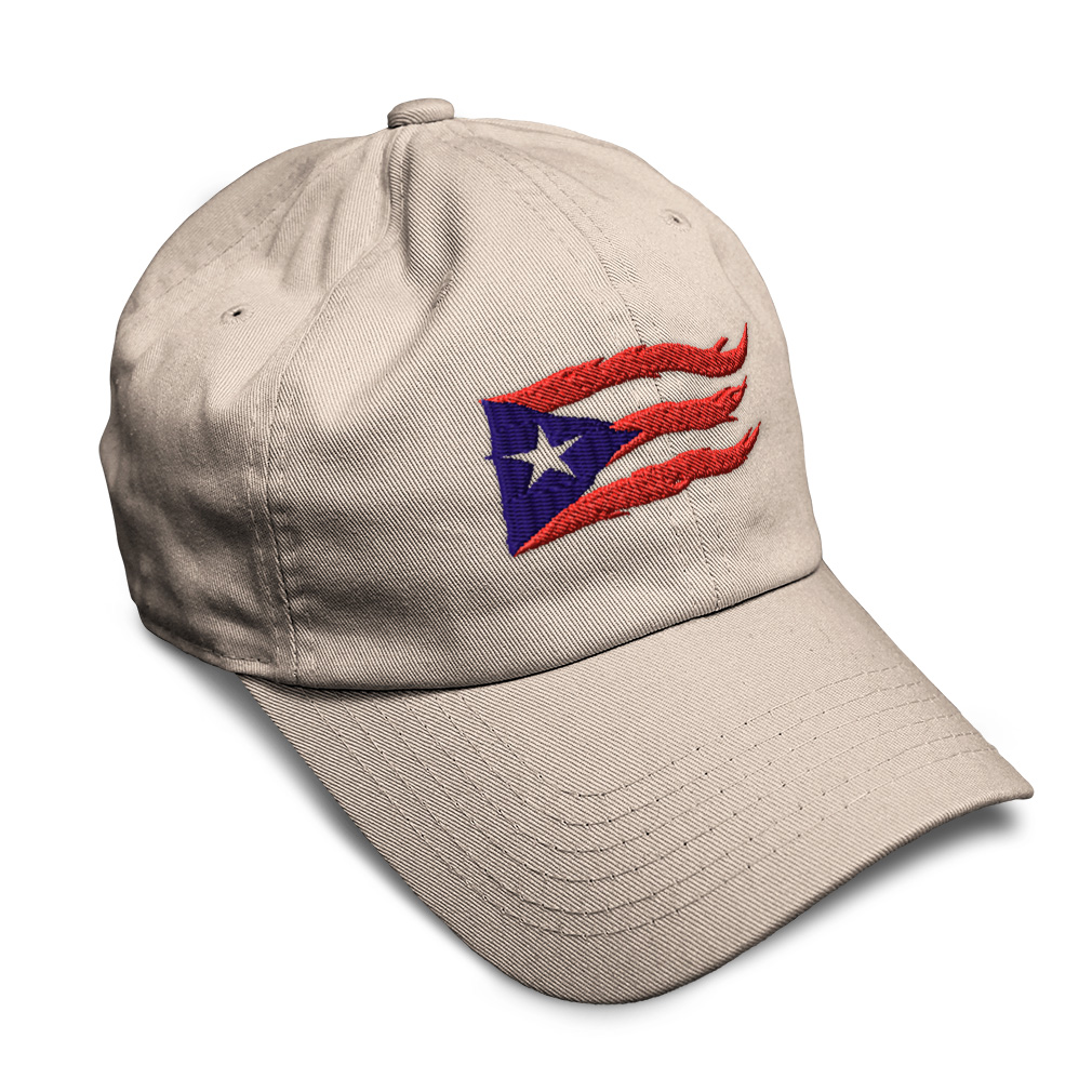 Soft Women Baseball Cap Puerto Rico Flame Flag Black Embroidery Dad Hats for Men - Picture 46 of 55