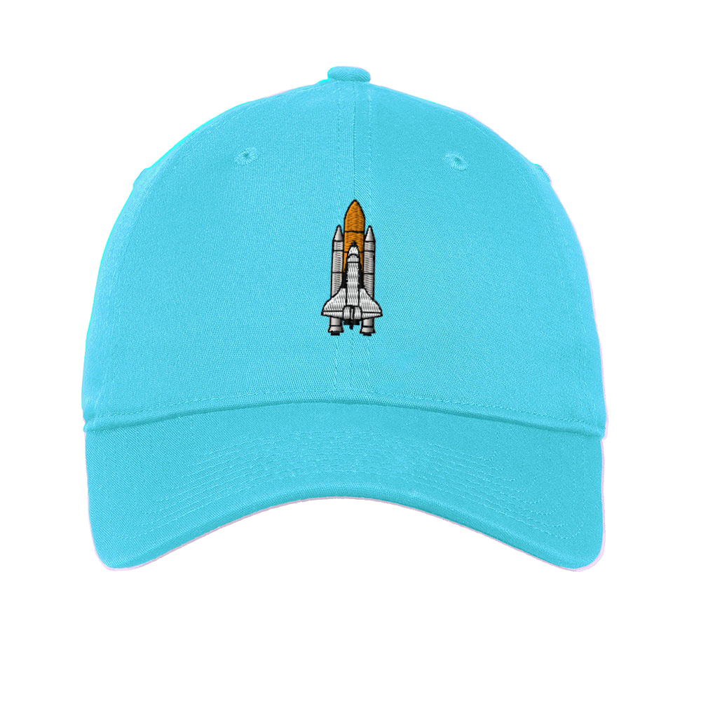 Twill Cotton Soft Women Baseball Cap Space Shuttle A Embroidery Dad Hats for Men - Picture 42 of 55
