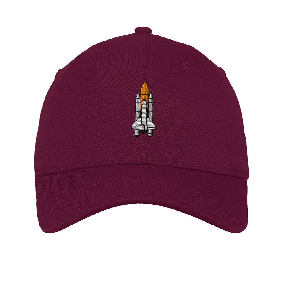 Twill Cotton Soft Women Baseball Cap Space Shuttle A Embroidery Dad Hats for Men - Picture 38 of 55