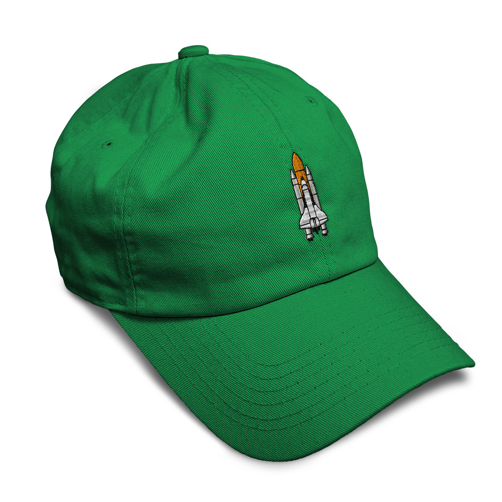Twill Cotton Soft Women Baseball Cap Space Shuttle A Embroidery Dad Hats for Men - Picture 20 of 55