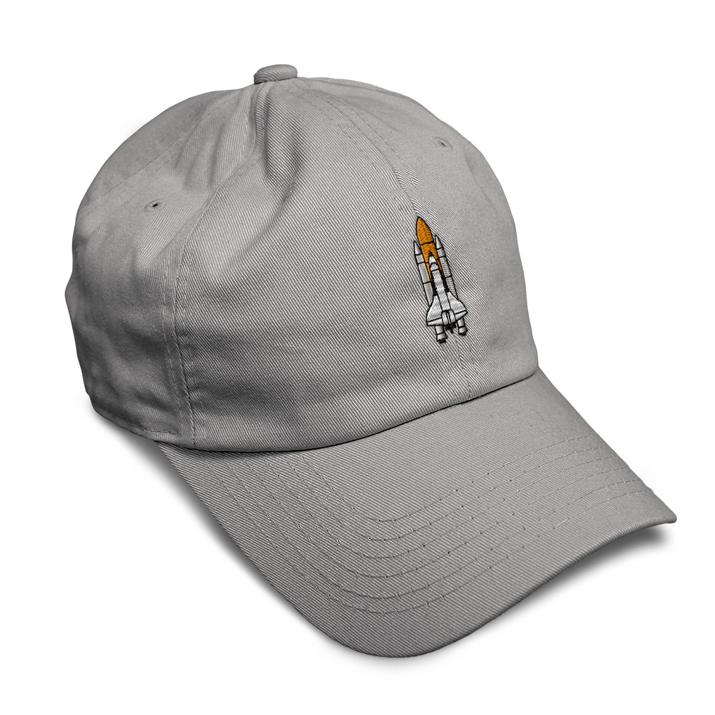 Twill Cotton Soft Women Baseball Cap Space Shuttle A Embroidery Dad Hats for Men - Picture 14 of 55