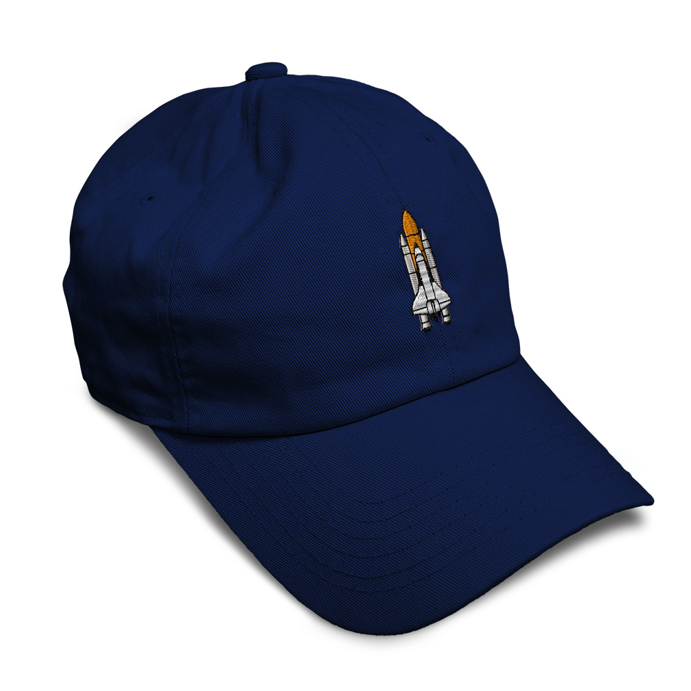 Twill Cotton Soft Women Baseball Cap Space Shuttle A Embroidery Dad Hats for Men - Picture 24 of 55