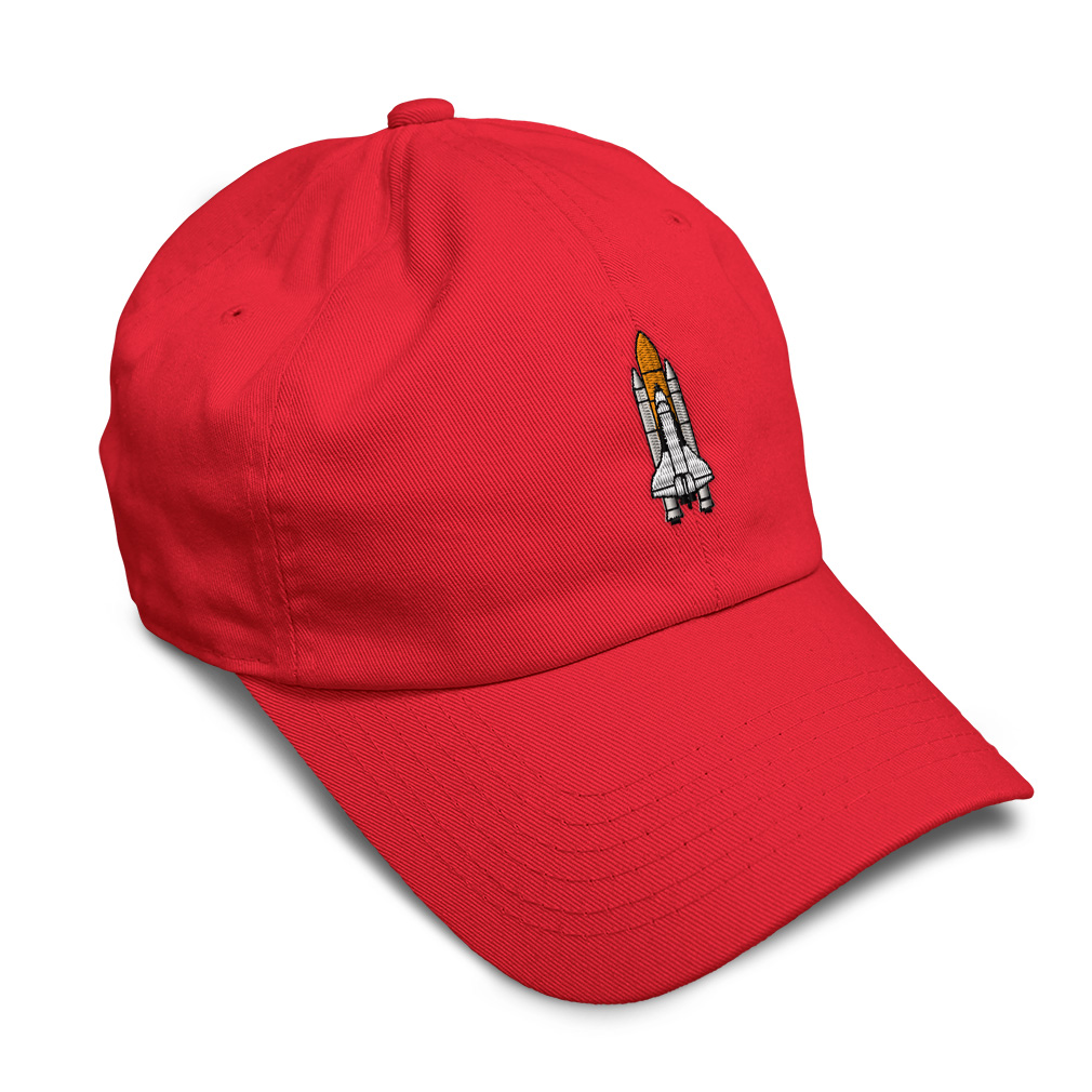 Twill Cotton Soft Women Baseball Cap Space Shuttle A Embroidery Dad Hats for Men - Picture 30 of 55