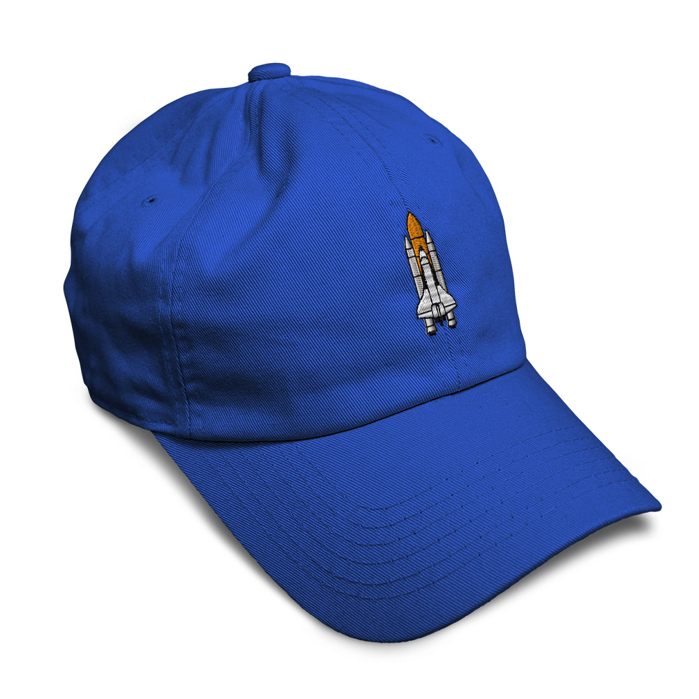 Twill Cotton Soft Women Baseball Cap Space Shuttle A Embroidery Dad Hats for Men - Picture 32 of 55