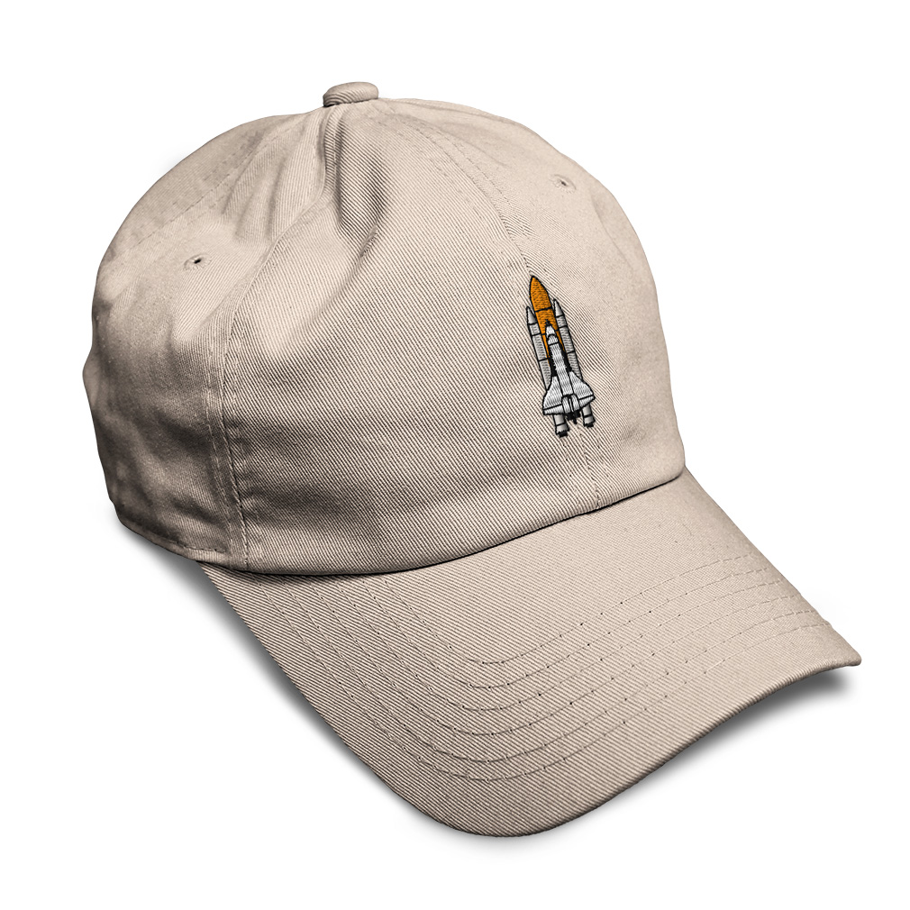 Twill Cotton Soft Women Baseball Cap Space Shuttle A Embroidery Dad Hats for Men - Picture 46 of 55