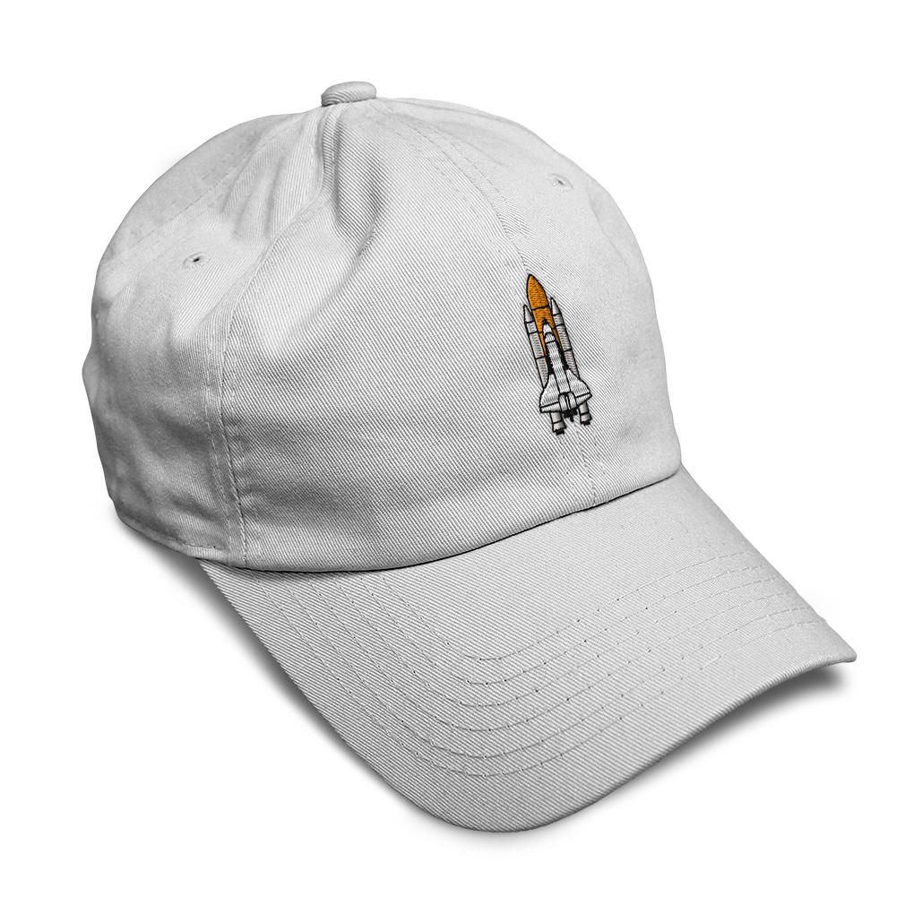 Twill Cotton Soft Women Baseball Cap Space Shuttle A Embroidery Dad Hats for Men - Picture 8 of 55