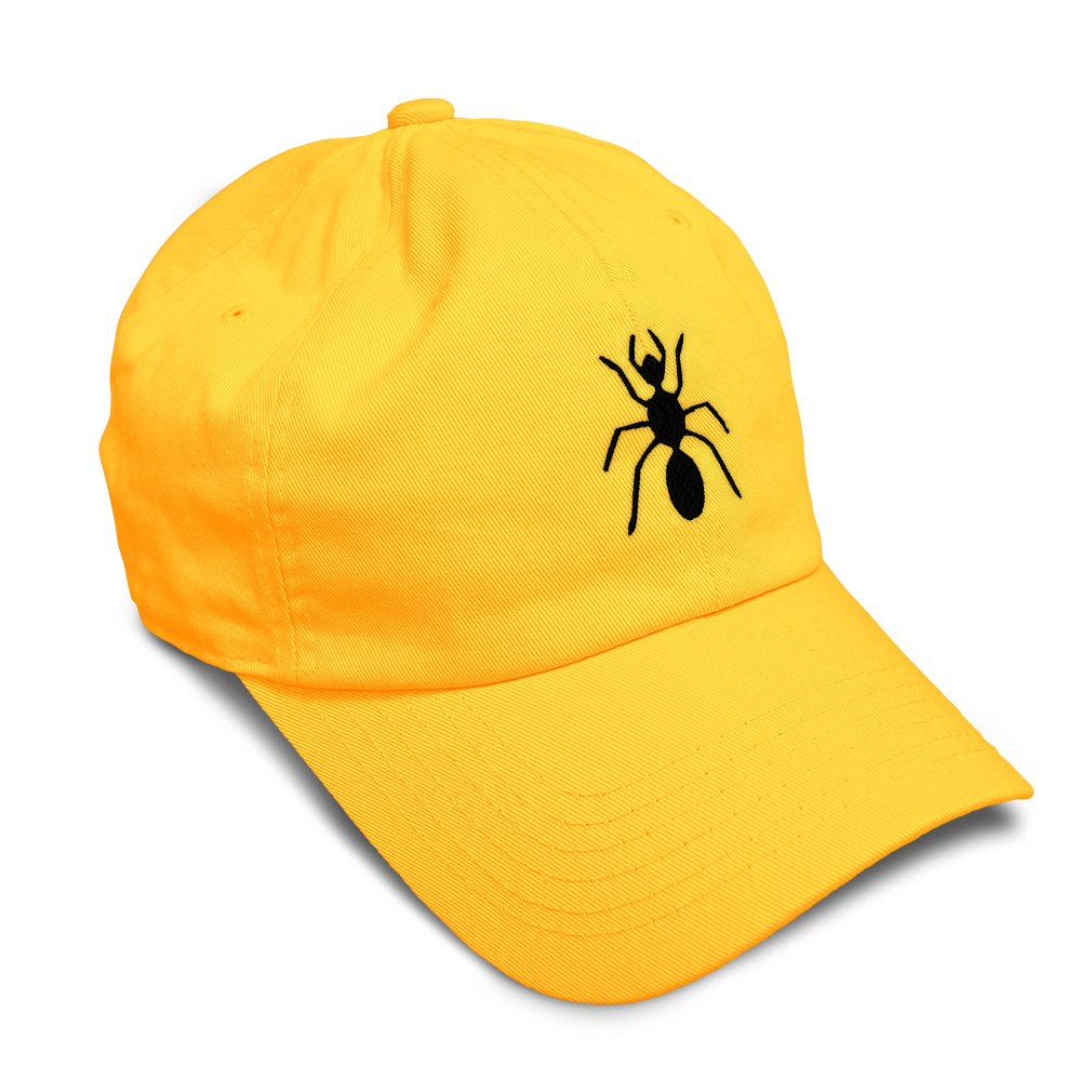 Soft Women Baseball Cap Ant B Embroidery Animals Dad Hats for Men Buckle Closure - Picture 50 of 55