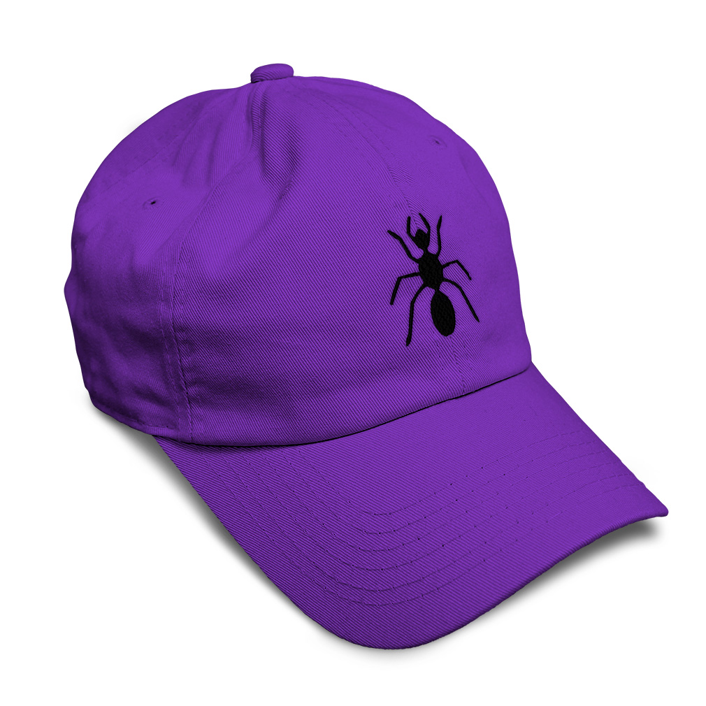 Soft Women Baseball Cap Ant B Embroidery Animals Dad Hats for Men Buckle Closure - Picture 28 of 55
