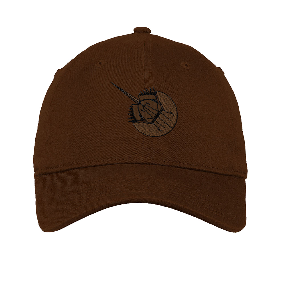 Twill Cotton Soft Women Baseball Cap Horseshoe Crab Embroidery Dad