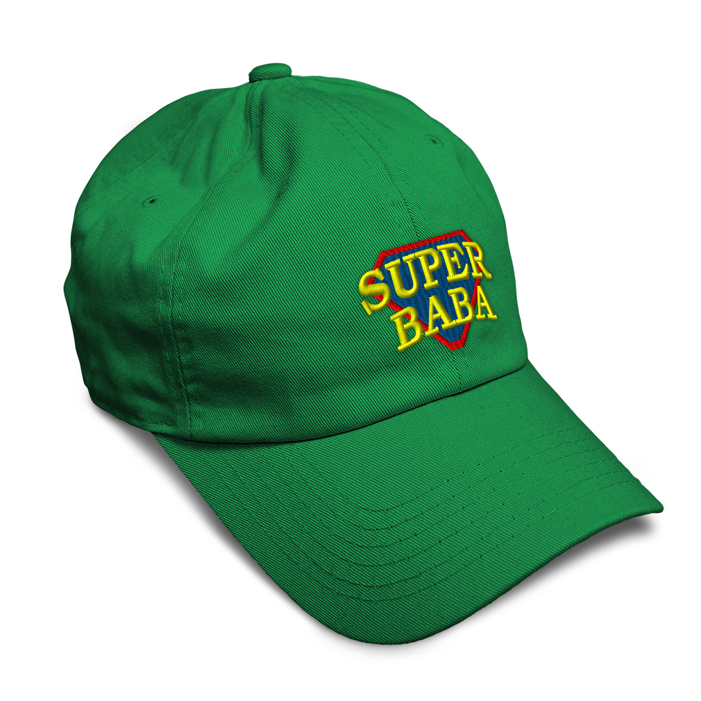 Soft Women Baseball Cap Super Baba Dad Turkish Embroidery Dad Hats for ...